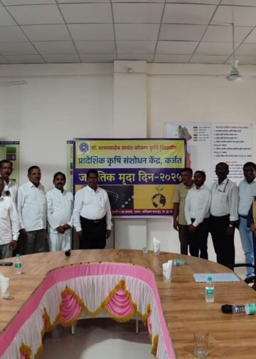 शेती जगविण्यासाठी मातीचे संवर्धन अपरिहार्य : डॉ.भरत वाघमोडे